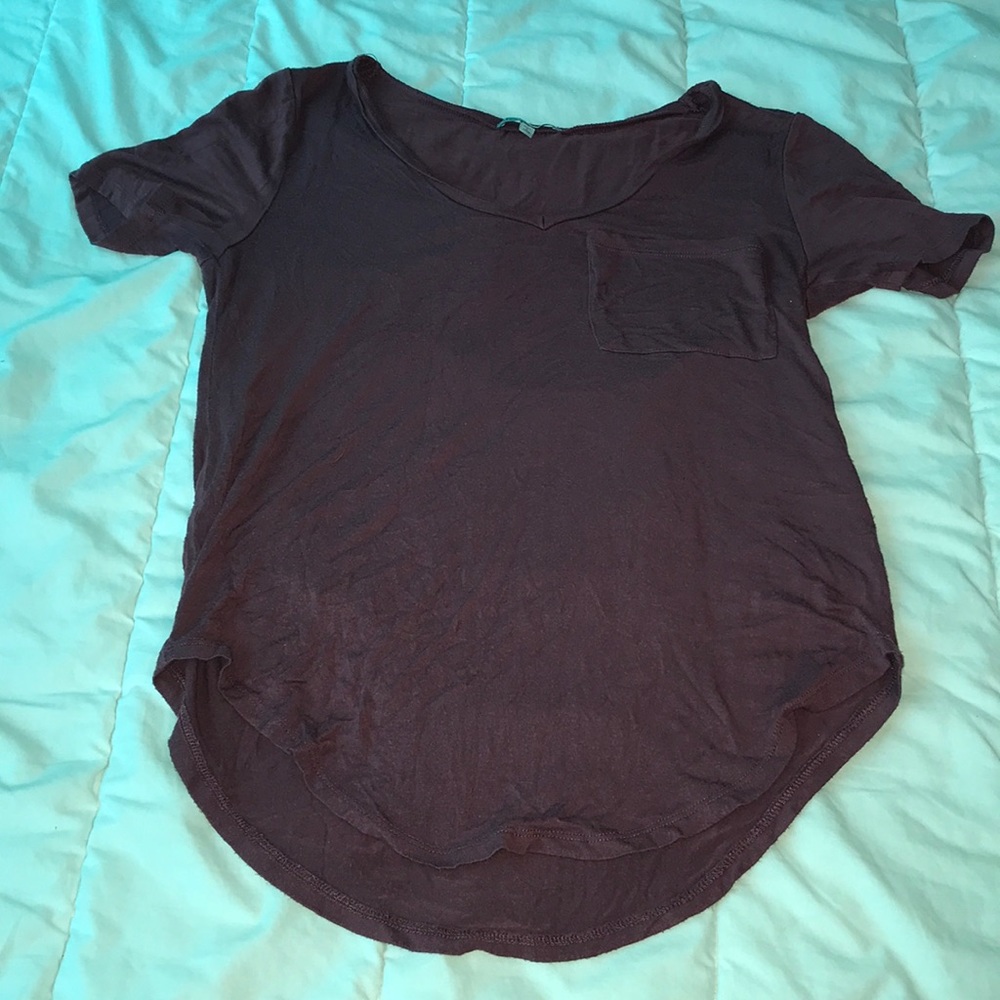 Charlotte Russe maroon top